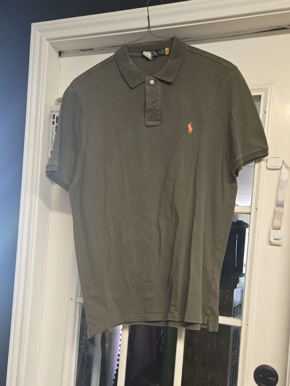 Polo by Ralph Lauren Men’s Olive Green Short-Sleeve Polo